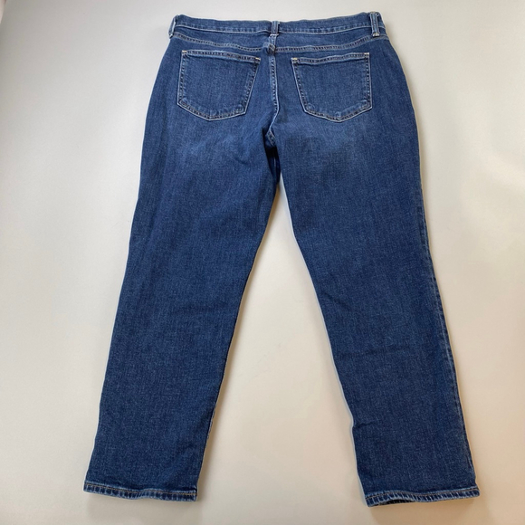 GAP Jeans Blue Women’s 30 Girlfriend Mid Rise Normcore Classic Denim Casual Cute - Picture 3 of 13